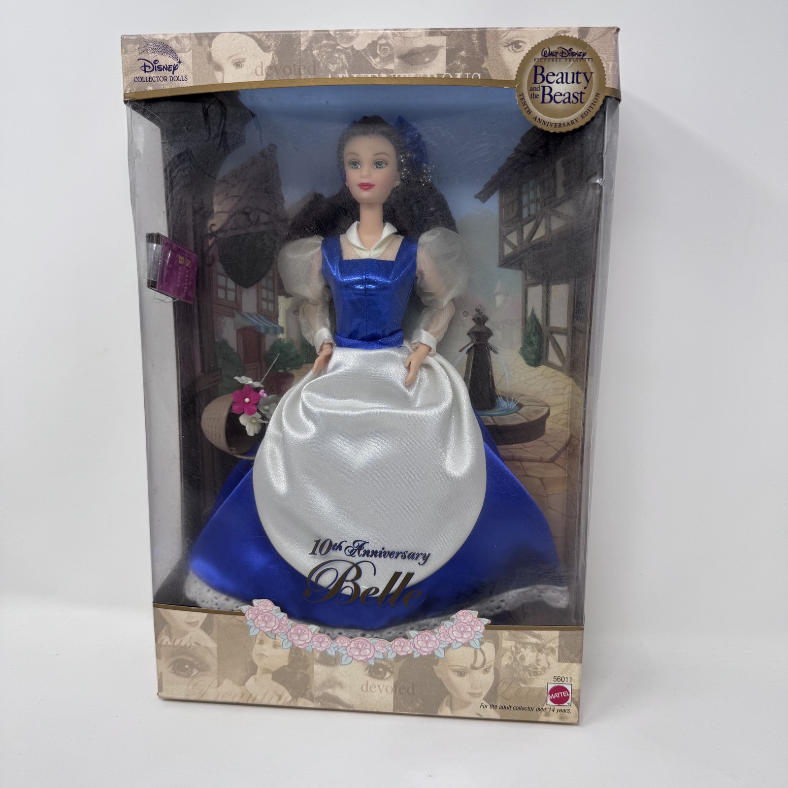 Beauty And The Beast 10th Anniversary Belle Mattel 56011