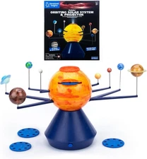 Educational Insights GeoSafari® Orbiting Solar System & Projector – Space Toy
