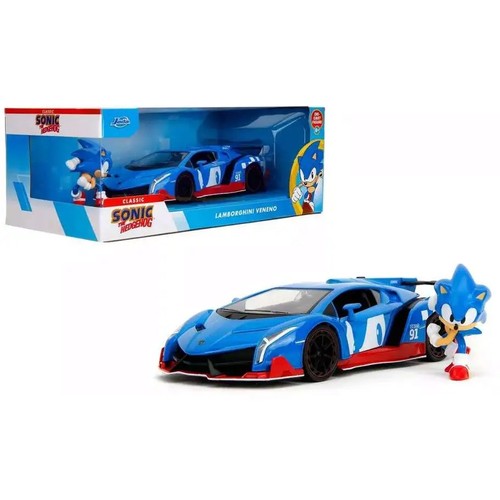 Sonic The Hedgehog Lamborghini Veneno exklusives Diecast Fahrzeug im Maßstab 1:24 - Bild 1 von 5