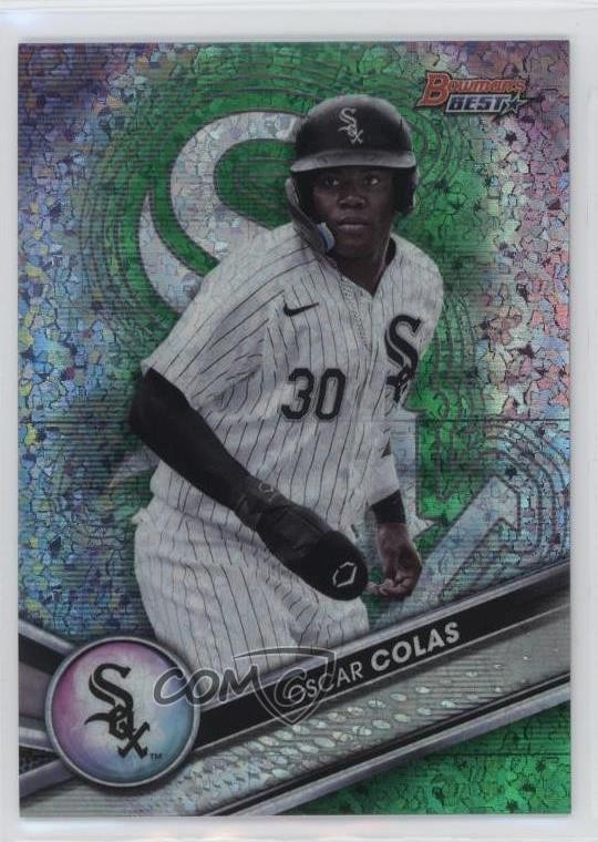 2022 Bowman's Best Green Mini-Diamond Refractor 61/99 Oscar Colas #TP-28 0ka4