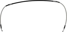 Moose Stainless Steel Braided Brake Line Front 276797
