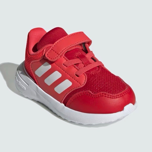 Adidas Tensaur Run 3.0 EL Kids/Toddler Trainers Red/White UK Size 4K EU 20