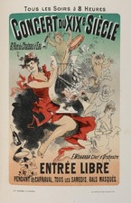 Affiche Concert du XIXe Siecle (39 x 60 cm)