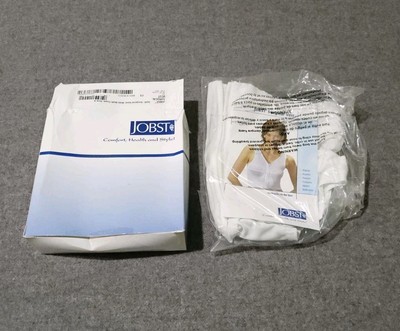 JOBST Surgical Bra Vest With Both Cups, Size 4, White Post Surgery
