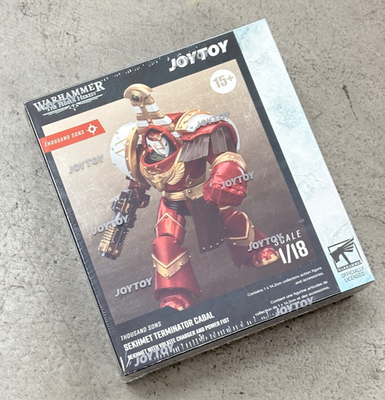 #ad JT8612: JT Warhammer Sekhmet Terminator Cabal with Volkite Charger amp; Power Fist $44.99