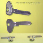 Volkswagen Beetle,Karmann Ghia,Type 3 71-79 Key Blank Vw M Profile Vom Vw71 V81W