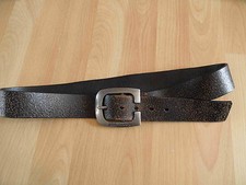Pink poodle cool used look leather belt size 85 excellent kb 514 
