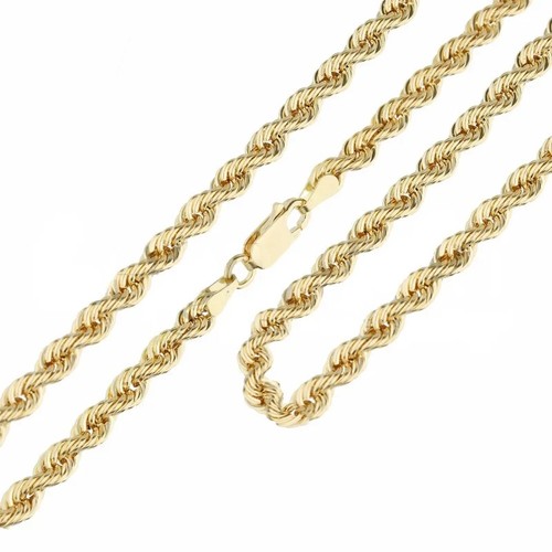 Collana fune unisex oro giallo 18kt grammi 10,20 cm60