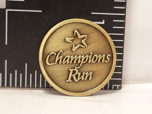 Champions Run Club Golf Ball Marker Metal Course Magnetic