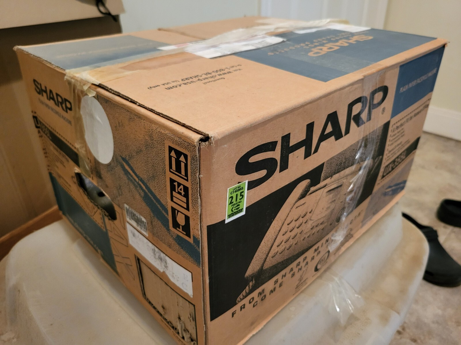 SHARP UX-355L Fax Machine Plain Paper Facsimile Machine Home/Office **OPEN BOX**