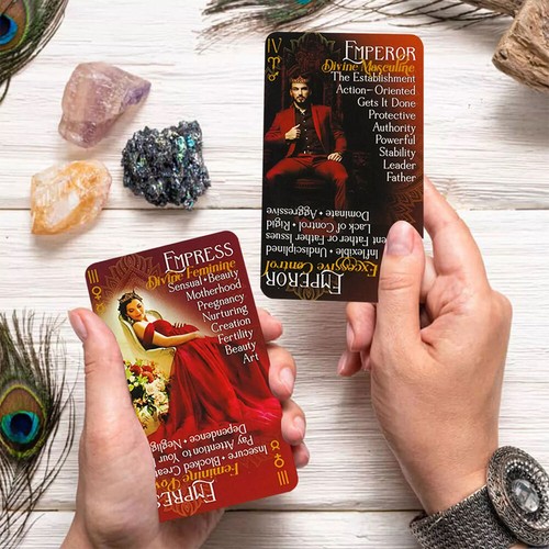 78 Cards Deck Esoteric Fortune Telling Tarot Cards IN2IT Tarot Deck AU - Picture 4 of 13