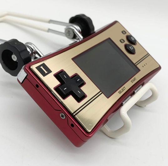 Nintendo Game Boy Micro 赤 本体と付属品 Nintendo Game Boy Micro Famicom Console - Red/Gold for sale