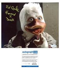 Ed Gale "Howard the Duck" AUTOGRAPH Signed 'Howard T. Duck' 8x10 Photo G ACOA Ed Gale "Howard the Duck" AUTOGRAPH Signed 'Howard T. Duck' 8x10 Photo G ACOA
