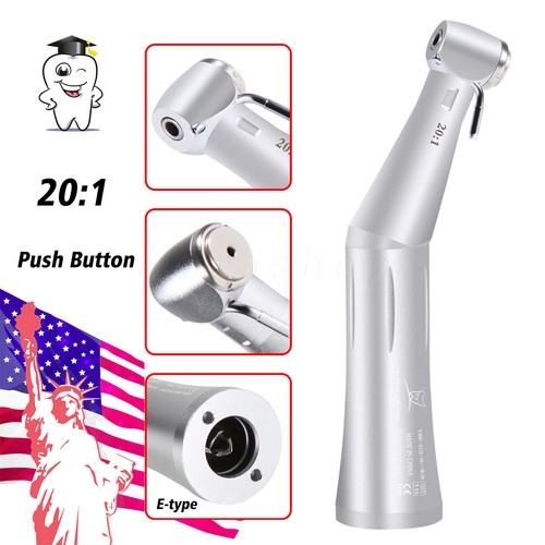 Surgical Dental 20:1 Implant Contra Angle Low Speed Handpiece Implantology E-typ - Picture 21 of 23