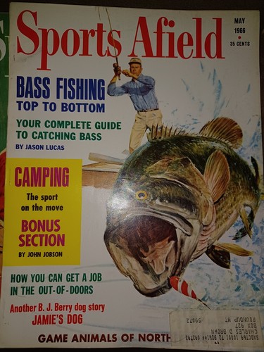 Sports Afield 1966 full year Magazine Lot. Vintage - Picture 6 of 13