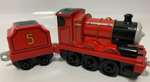Thomas The Tank Engine Train JAMES and Tender - Mattel / Gullane 2013 talks (C4) - Picture 4 of 4