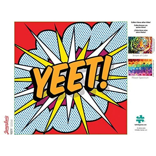 Color Explosion Yeet 300 Large Piece Jigsaw Puzzle Buffalo Games - Picture 5 of 10
