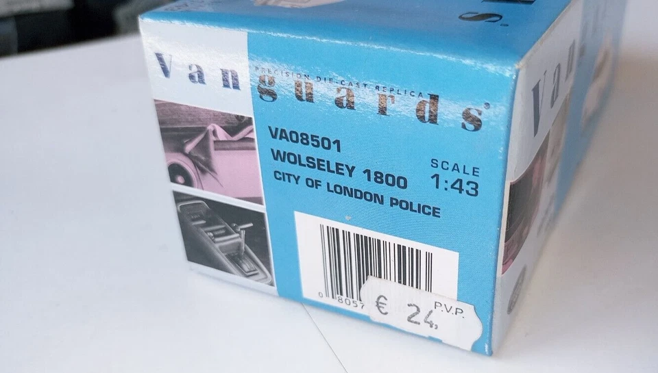 VANGUARDS VANGUARDS-VA08501 DIECAST 1/43 WOLSELEY 1800 CITY OF LONDON POLICE - Imagen 3 de 4