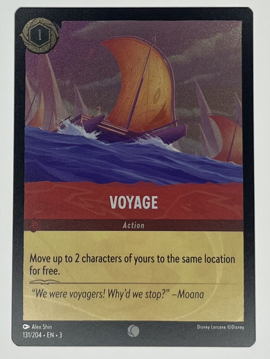 Voyage 131/204 Cold Foil Disney Lorcana Inklands NM