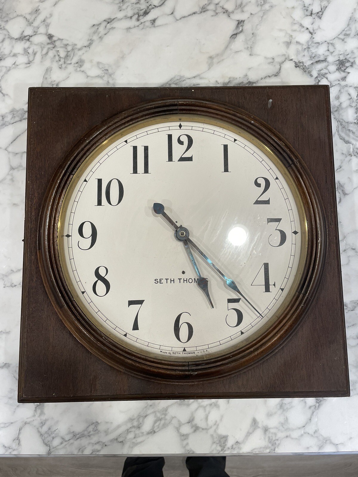 Vintage Seth Thomas Wall Clock No. 3791 M123 eBay