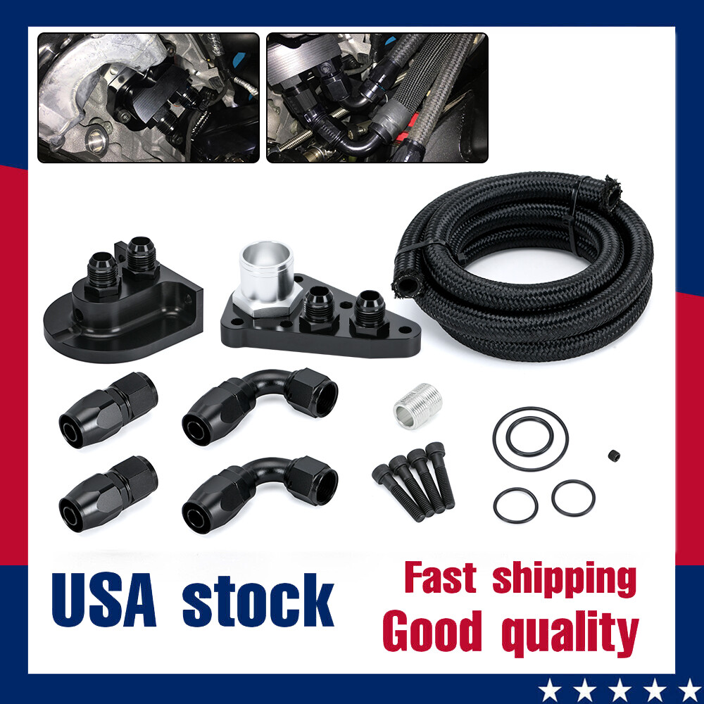 Relocation Kit Billet For Ford 4.6 5.4l Mustang Gt350 500 F150 1996+