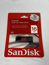 Sandisk Cruzer USB 2.0 Flash Drive 16GB Ideal For Video