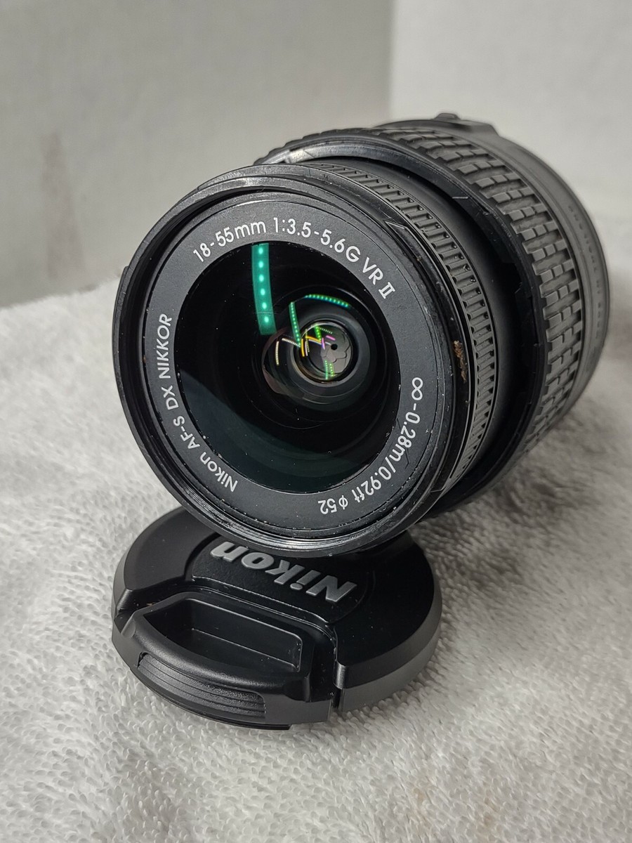 Nikon Zoom NIKKOR 18-55mm f/3.5-5.6 AF-S DX G ED Lens (F) | eBay