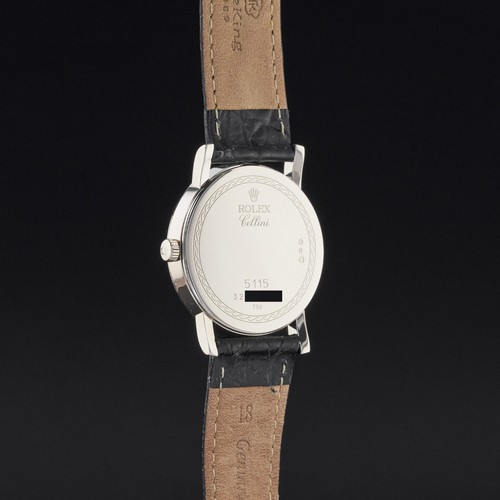 Rolex Cellini 5115 32mm 2014 White gold Silver Roman dial Fullset 1 y warranty - Imagen 10 de 13