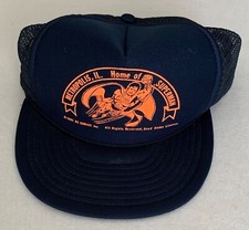 METROPOLIS, IL HOME OF SUPERMAN 1991 DC COMICS TRUCKER CAP BALL SNAP BACK
