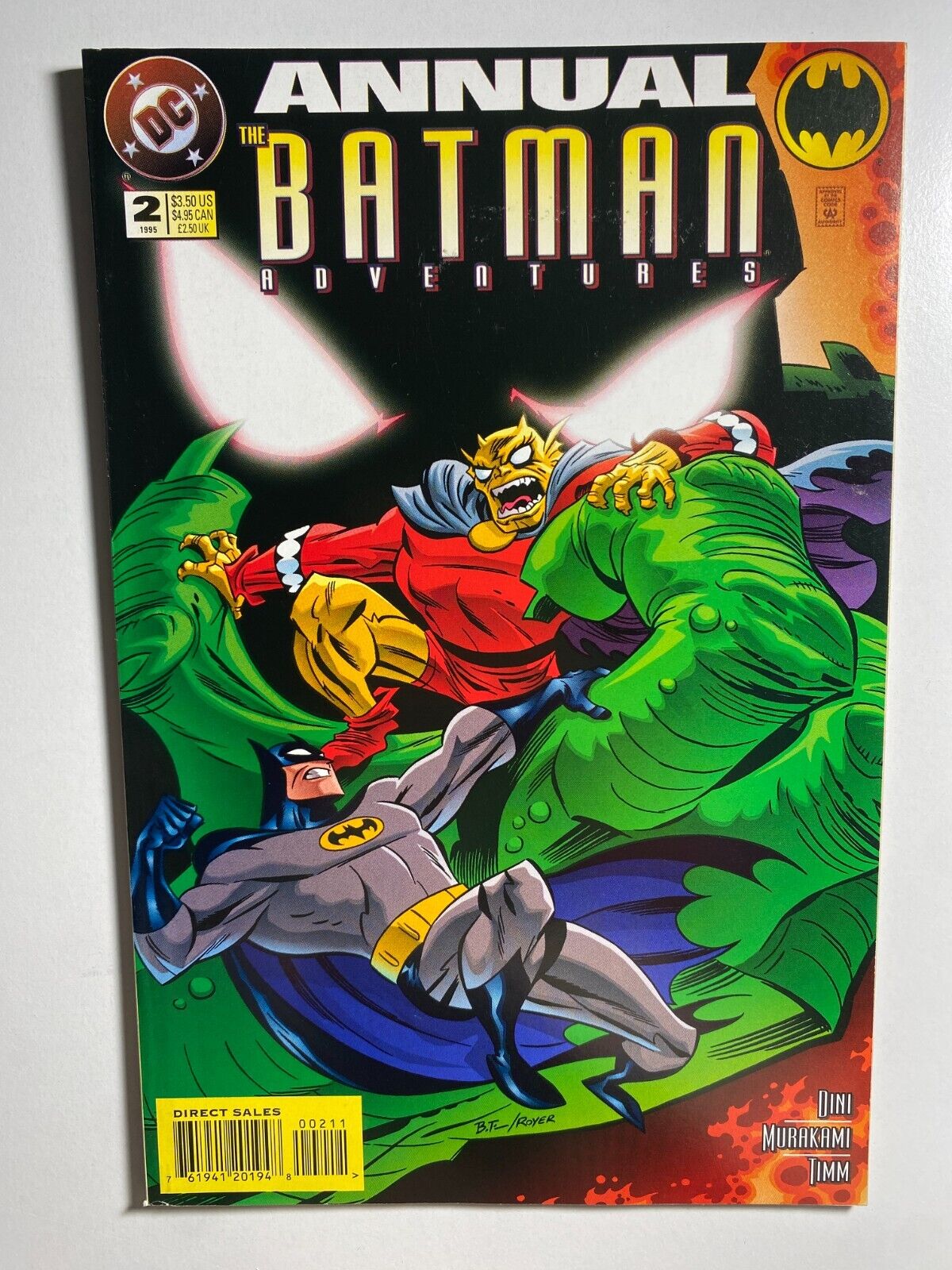 DC COMICS THE BATMAN ADVENTURES ANNUAL # 2 (1995) NM COMIC 