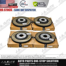 4pcs Front & Rear Brake Discs Set fit Bentley Bentayga 4M0615601N, 4M0615301AR