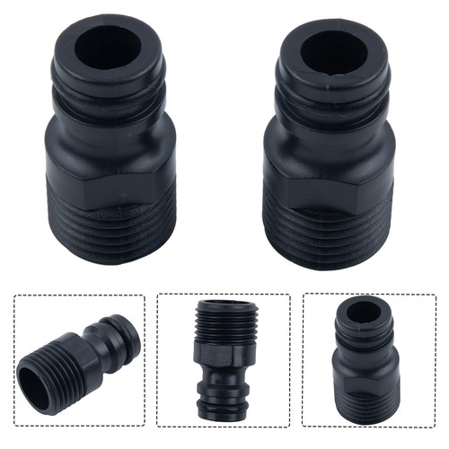 2PC 1/2 Threaded Tap-Adaptor Garden Water Hose-Quick Pipe Connector Fitting - Picture 2 of 24