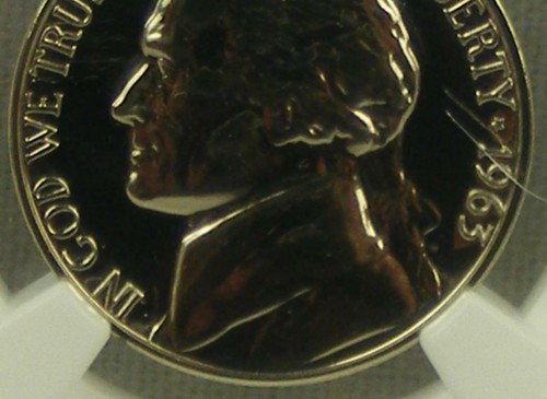 1963 5C Jefferson Nickel NGC PF 67 #4814314-022 - Picture 5 of 9
