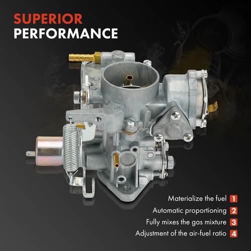 34 Pict-3 Carburetor for Volkswagen Beetle 1971-1979 Thing 1973-1974 Squareback - Picture 6 of 8