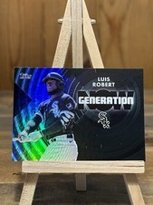 2022 Topps Series 1 Generation Now GN-10 Black Luis Robert 79/299 White Sox