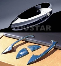 Door Handle Trim BRIGHT CHROME 1x set for Mercedes SLK CLK CLC C Coupe R171 C209