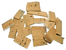 Milled Kiln Dry Wood Scrap's From old Tree Walnut Pieces 10 Pounds SHIPS FREE!