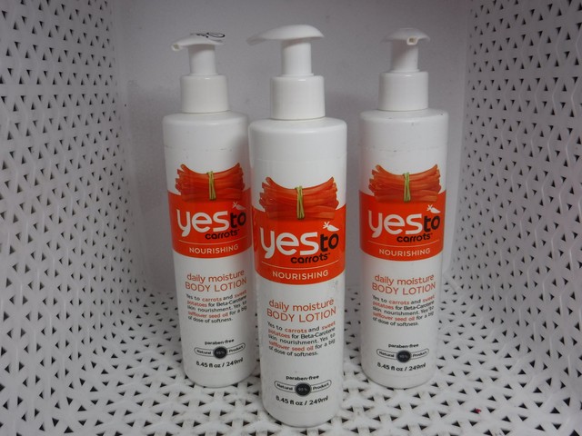yes to carrots lotion