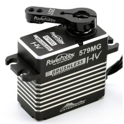 Powerhobby 579MG HV Waterproof Brushless Steel Gear Servo : 1/8 Truggy