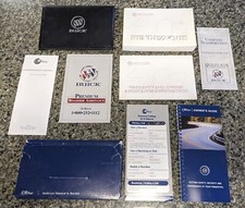 2002 Buick Rendezvous Owners Manual Set