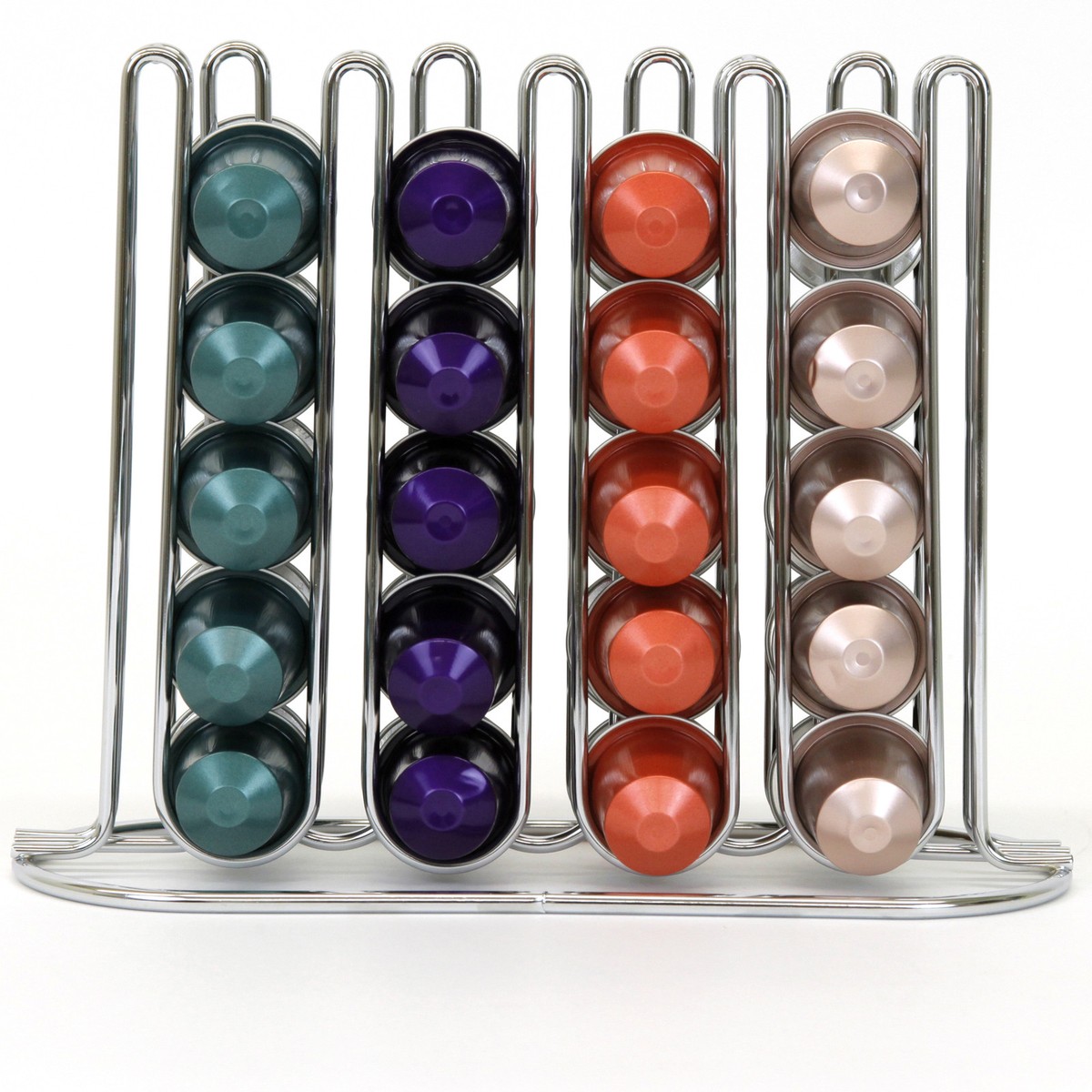Range-capsules Nespresso Acrylique – Vintage, Support 40 Dosettes, Organisateur Rare