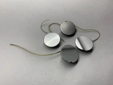 W210 AMG Side Rocker Jack Cover Trim Caps Silver Complete Set Of 4