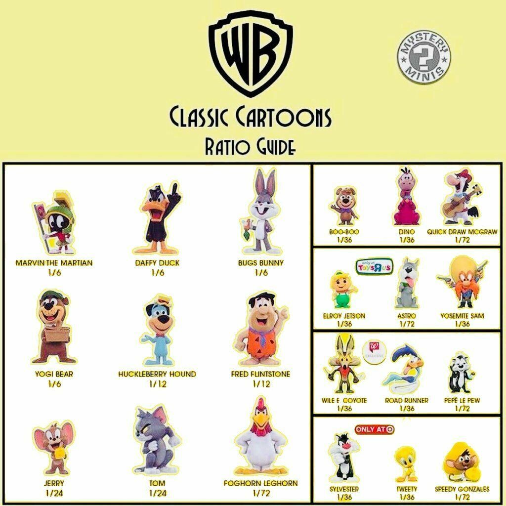 Funko WB Warner Brothers Saturday Morning Cartoons Looney Tunes