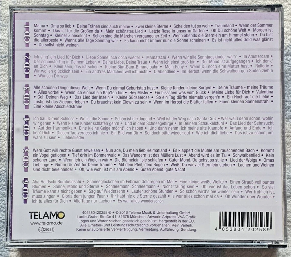 Heintje Seine größten Erfolge Box-Set (6 CD´s) - Bild 2 von 4