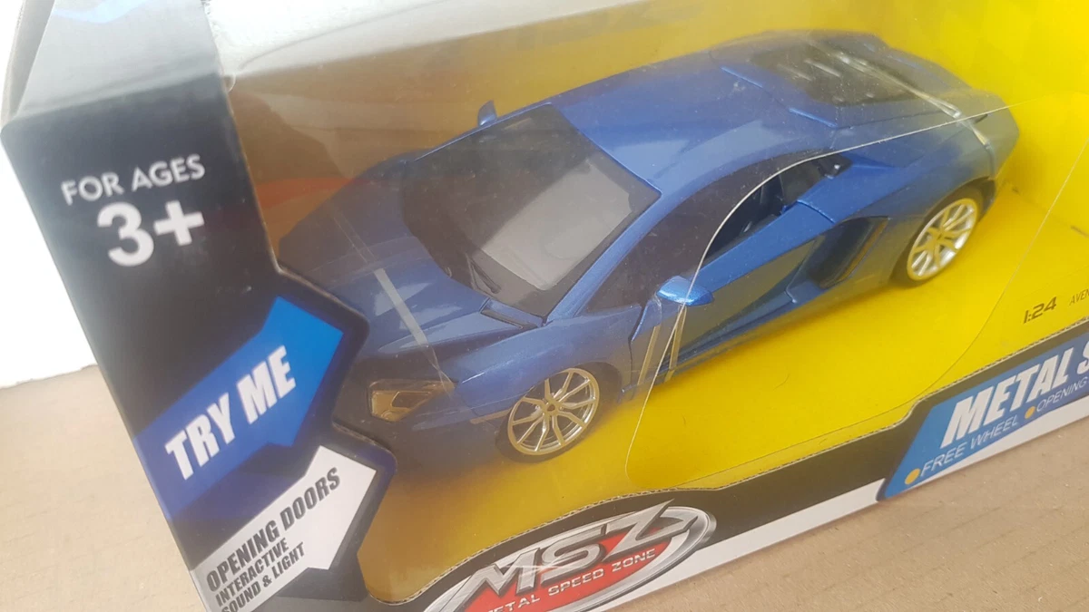 Metal speed shop zone cars