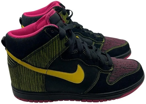 Nike Dunk 6.0 High Black Pink Volt W