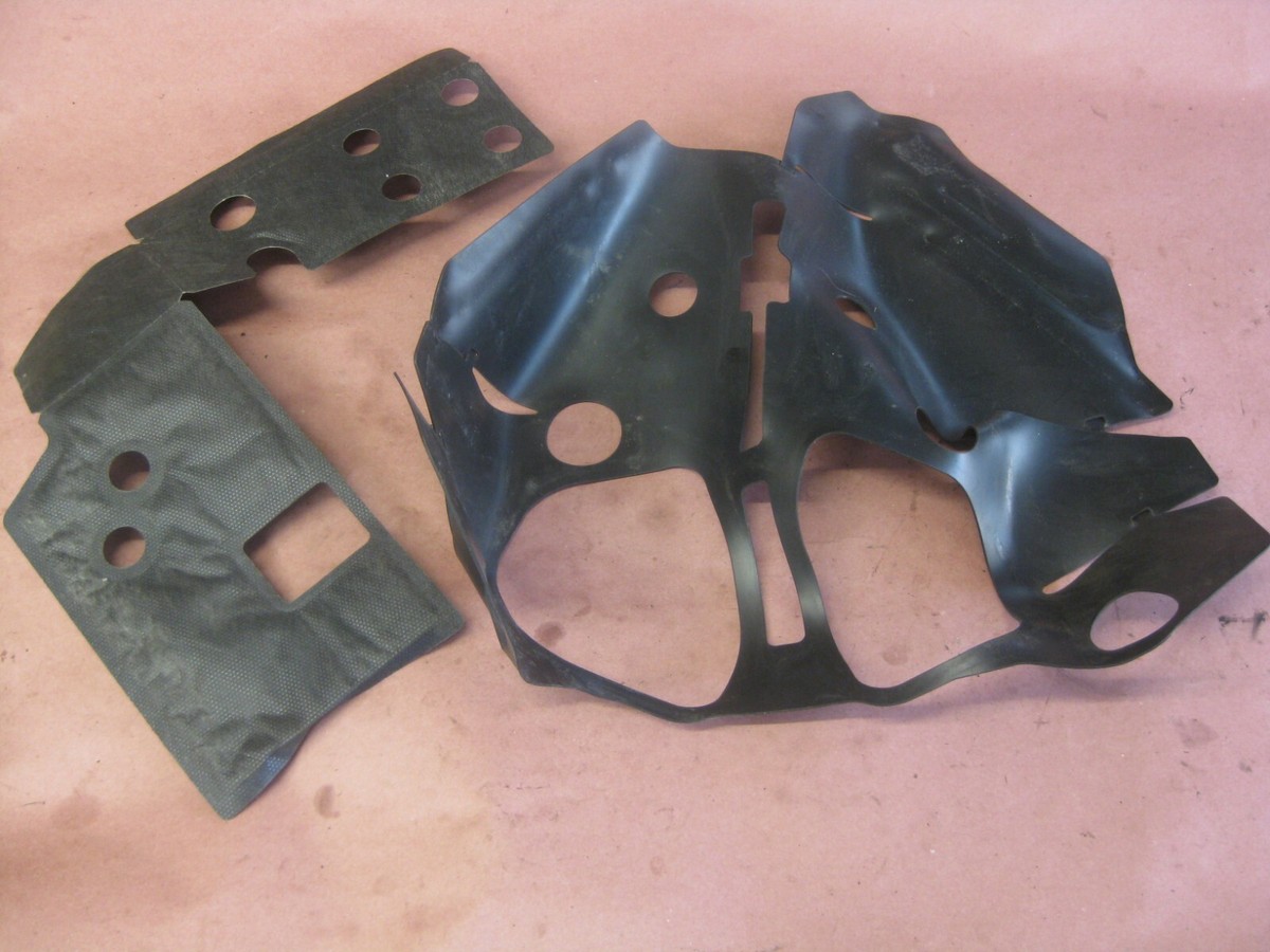 2008 Kawasaki ZX14 Ninja ZX-14 Heat Shield Frame Cover Rubber