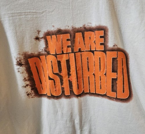 2X MENS AUTHENTIC 2024 "TAkE BACK YOUR LIFE" DISTURBED CONCERT T-SHIRT - Picture 4 of 8