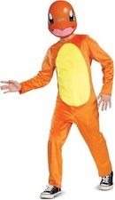 Charmander Classic Pokemon Nintendo Game Fancy Dress Up Halloween Child Costume