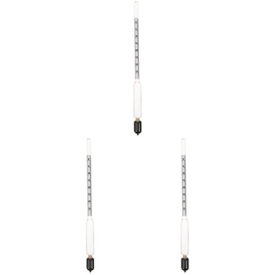 3pcs Petroleum Hydrometer für Home Hydrometer Praktische Schlammhydrometer